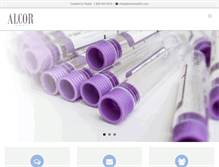 Tablet Screenshot of alcorscientific.com